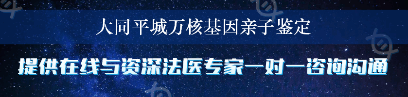 大同平城万核基因亲子鉴定